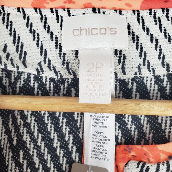 Chico's Embroidered Artisan Applique Jacket - Picture 5 of 8